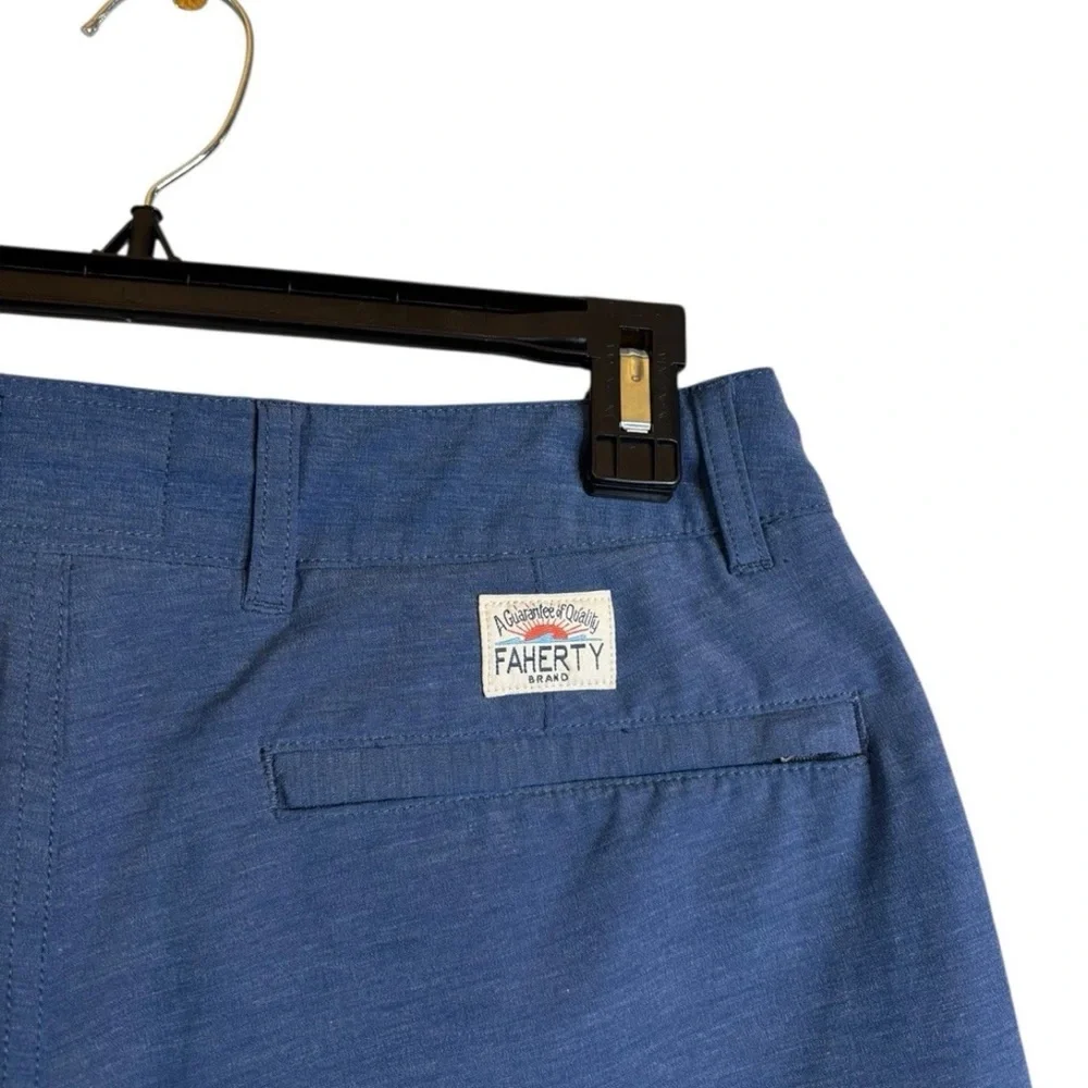Faherty All Day Shorts in Blue size 28 Inseam 6.5